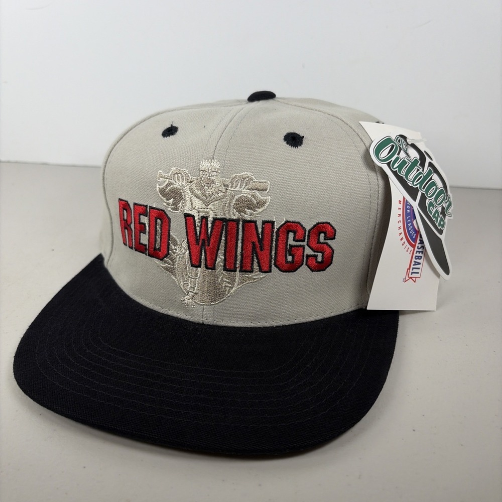Deadstock Outdoor Cap Rochester Red Wings MiLB Strap Back Hat